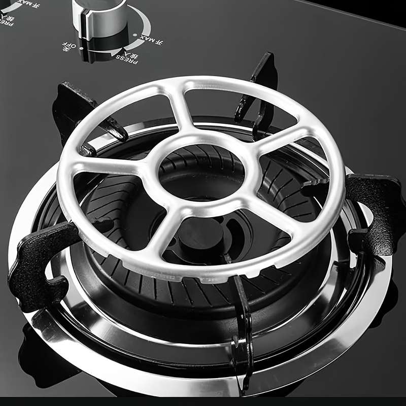1pc Heavy-Duty Metal Gas Stove Burner Grate Anti-Slip Multi-Claw Design Perfect for Small P
