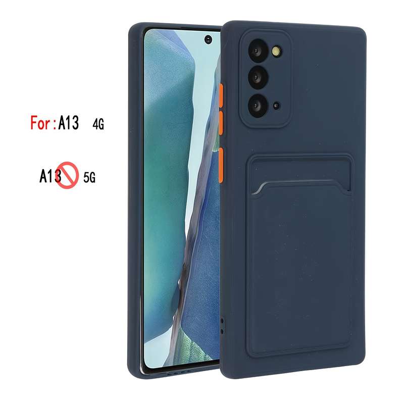 1pc Deep Blue For Samsung Galaxy A13 Phone Cases