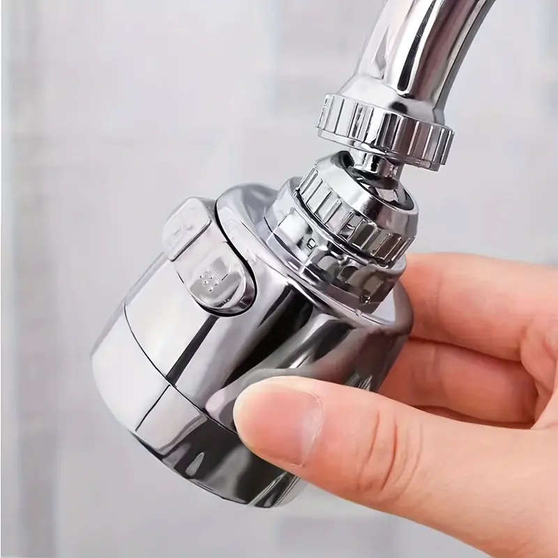 1pc 360° Rotating Kitchen Faucet Water Filter Anti-Splash Sprayer