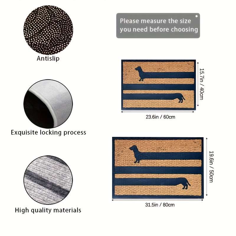 1Pc 19.68x31.49inch 50x80cm Floor Mat