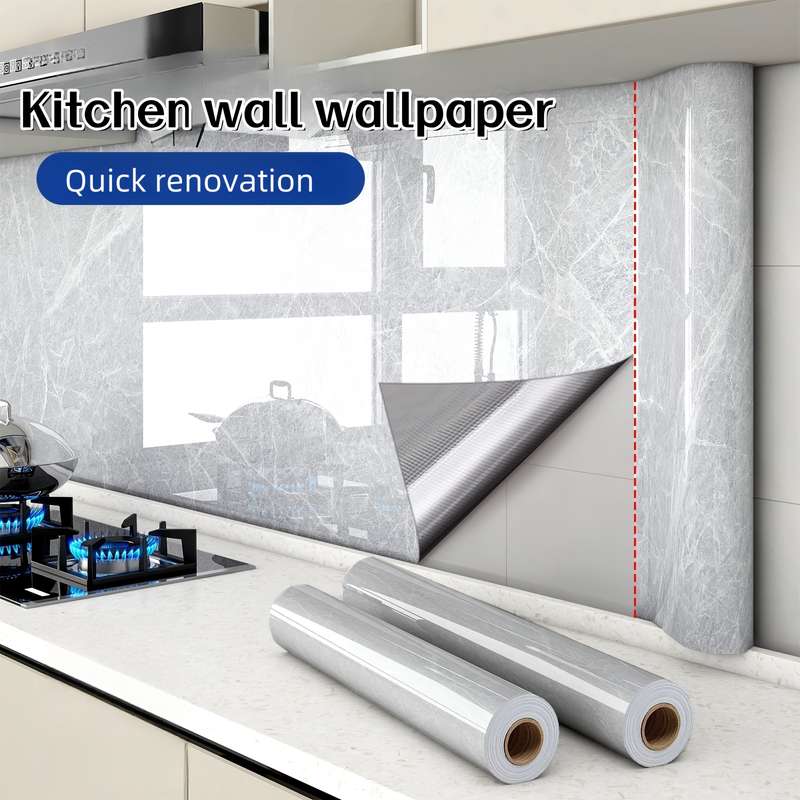 1PC Wall StickersColorRice White60X500cm