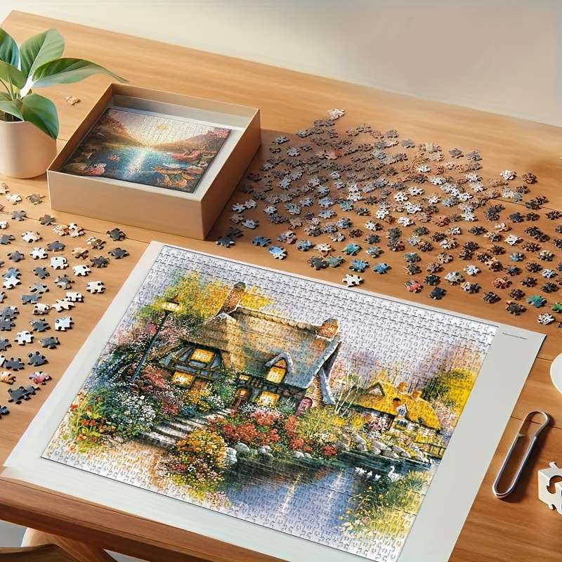 1000 Piece Paper Jigsaw Puzzle For Adults 38.0x26.01 cm High Difficult