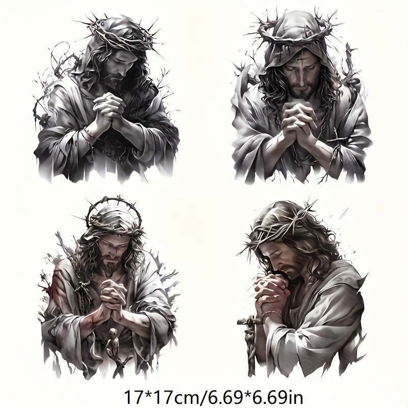 1pc  Jesus Christian Themed Stickers