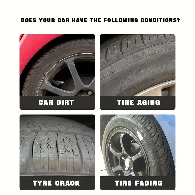 100g Premium Tire Shine Protection Wax