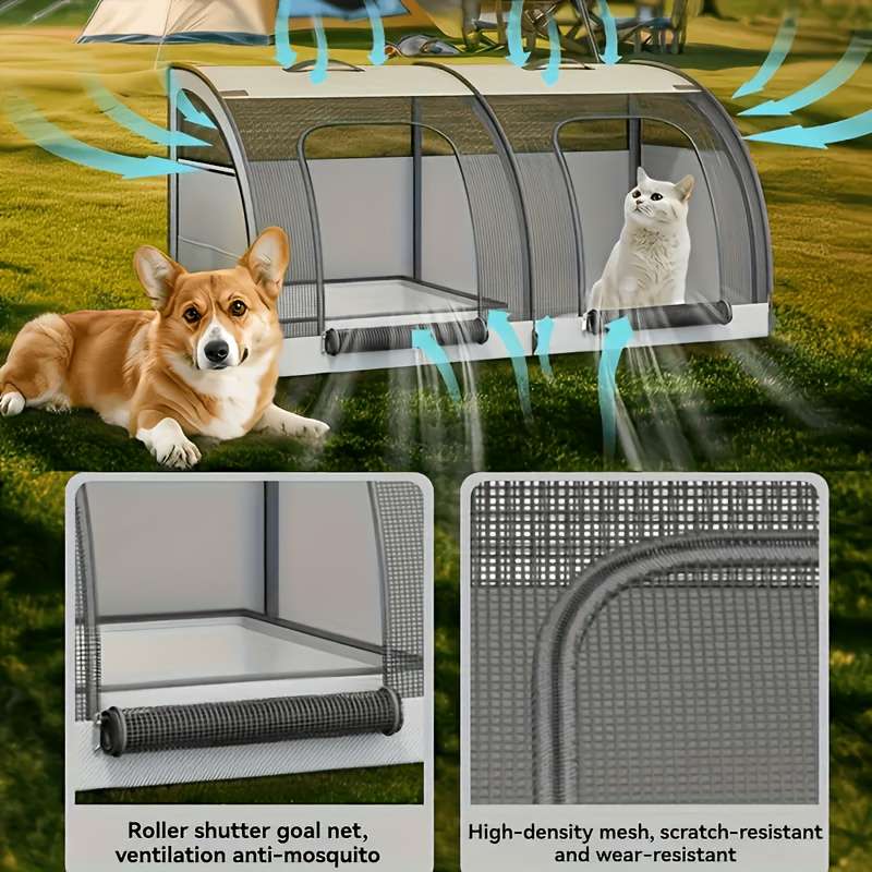 1pc Elegant Cyan size 100*50*50cmPet Cage