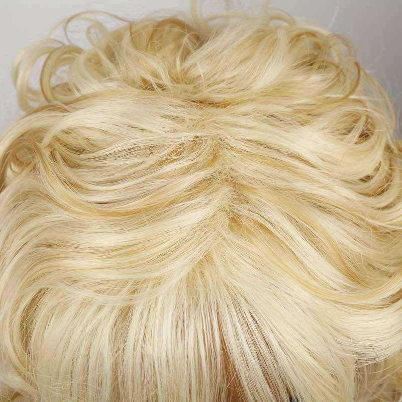 1Pc Golden 40.64cm Fashion Design Wig