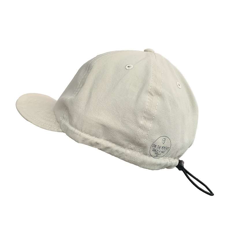 1pc Vintage American Style Baseball Cap Lightweight Adjustable Drawstring Soft Top Curved