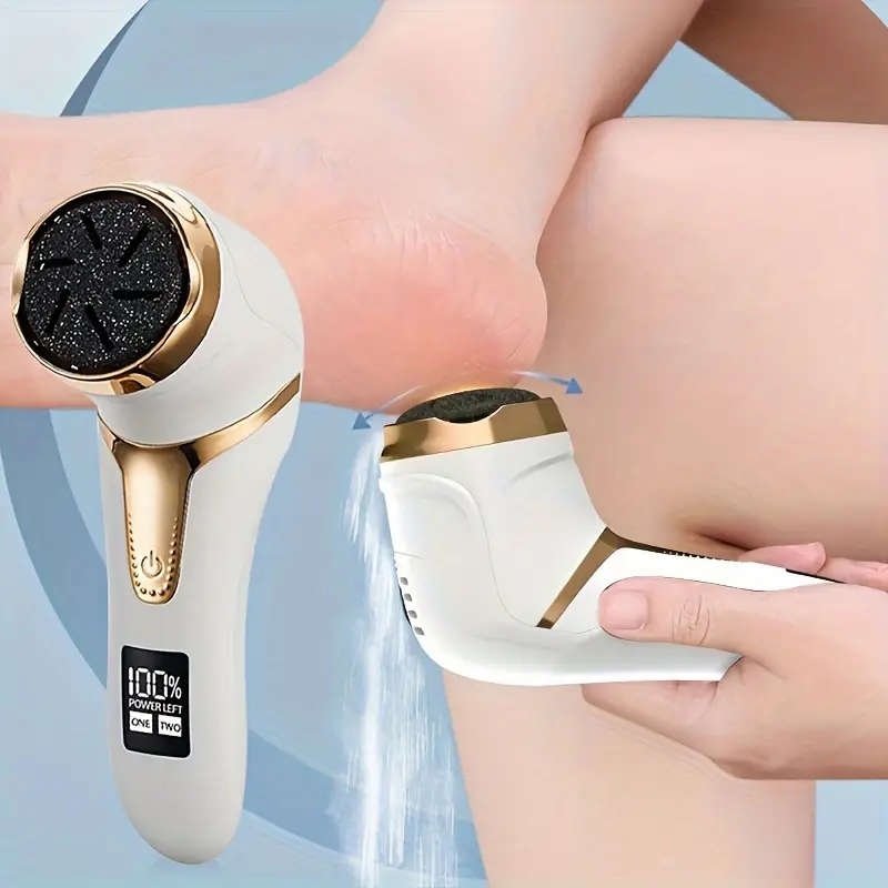 1pc Electric Feet Callus Remover Kit Rechargeable Portable Pedicure Tool For Professional Foot Care