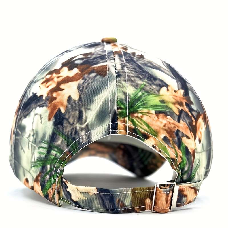 1pc High-Performance Camouflage Baseball Cap for Outdoor Hunting Breathable Extended Brim Polye