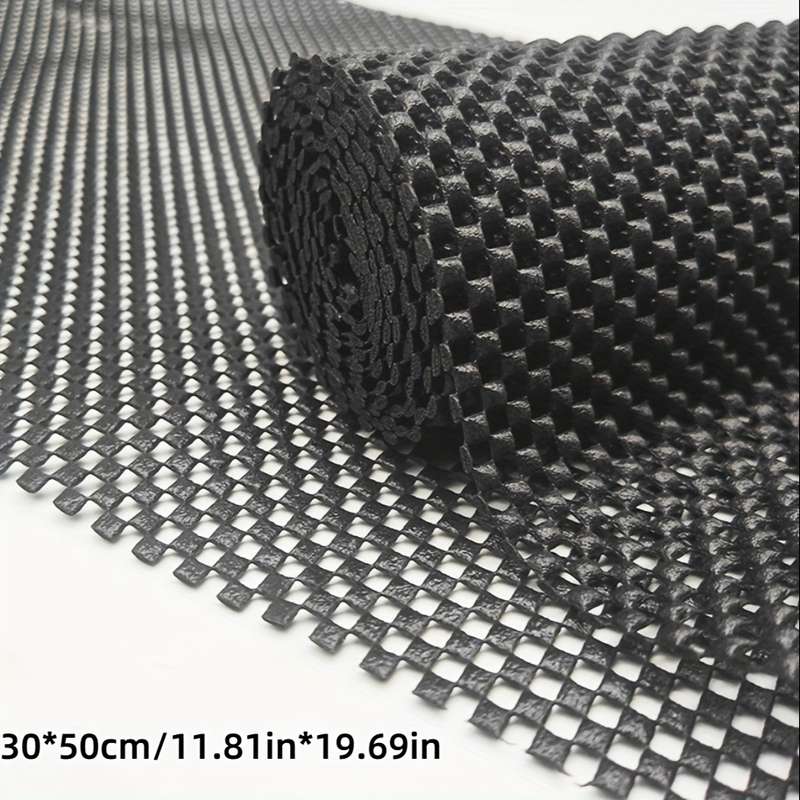 1Pc Black 30x50cm 11.81x19.69inch Floor Mat