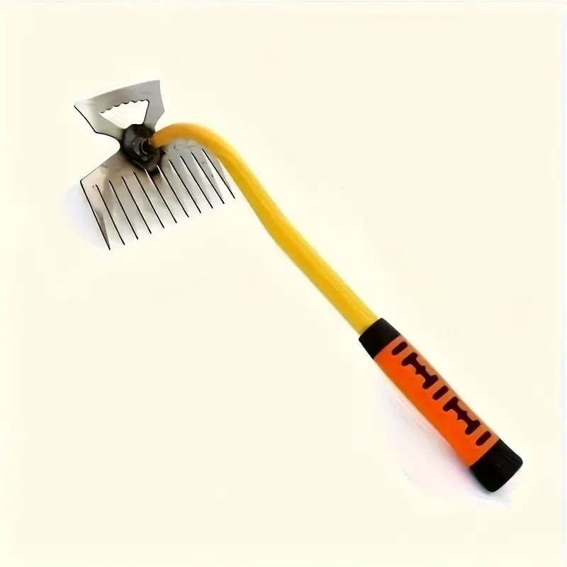 Heavy Duty Multi-Purpose Weeding Rake Tool