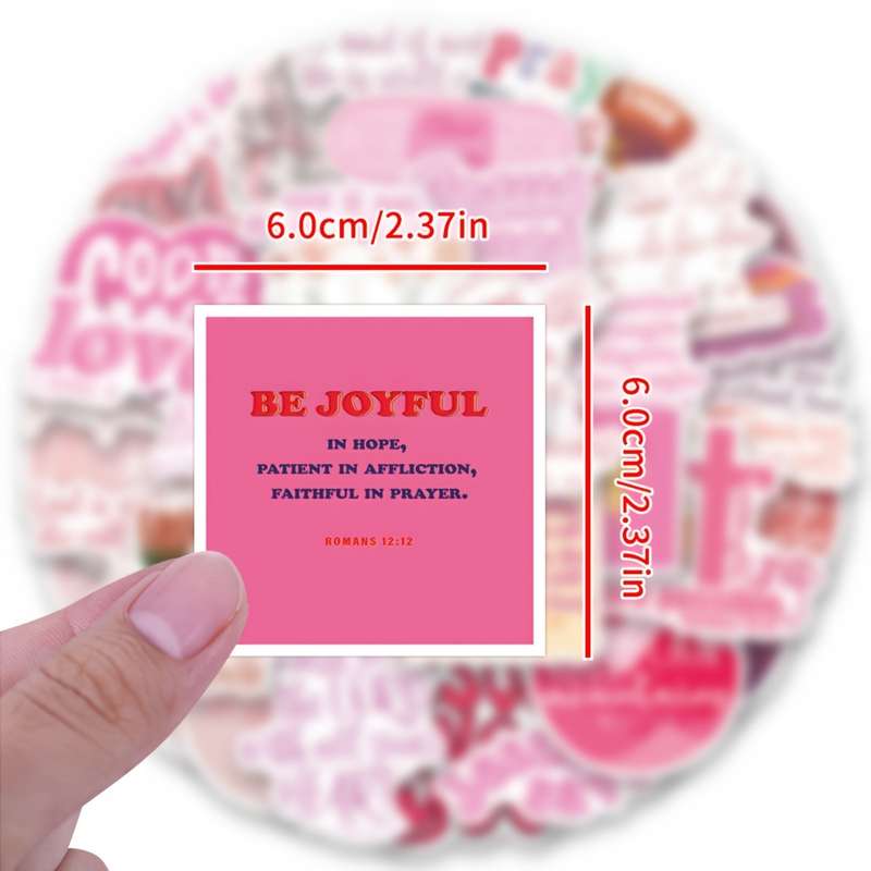 51pcs Jesus Christian Themed Stickers