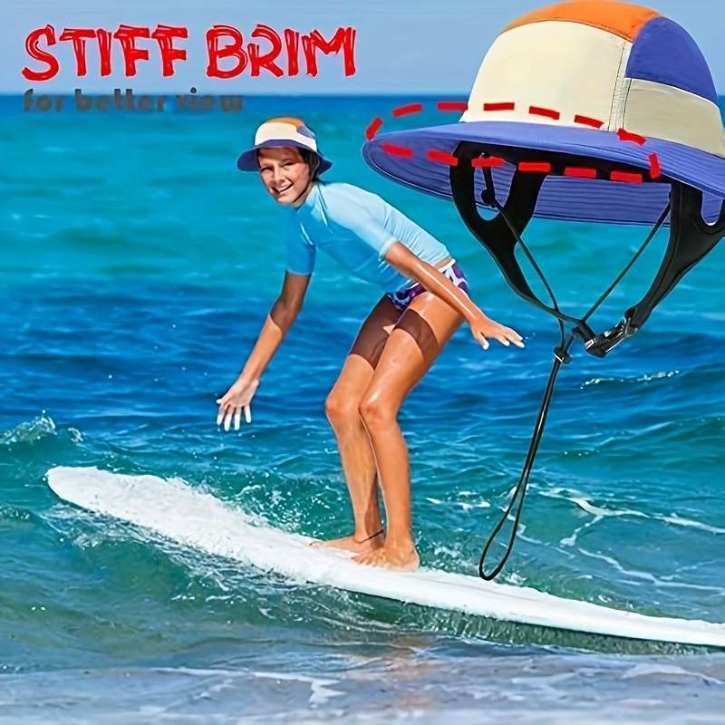 1pc "High Quality and sun protection" color surf hat beach fisherman's hat- sun protection hat unis