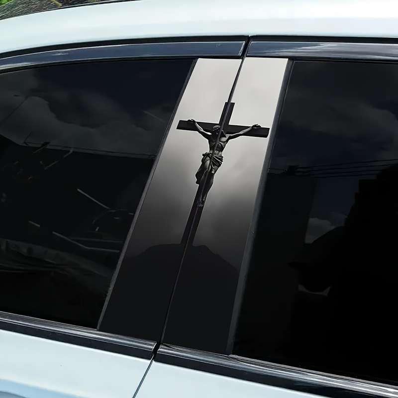 2pcs  25cm50cm Jesus Christian Themed Stickers