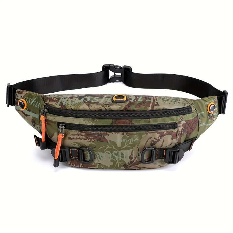 1pc Multi Functional Outdoor Waist Bag Sports Shoulder Bag Chest Bag Cycling Mountaineering Large