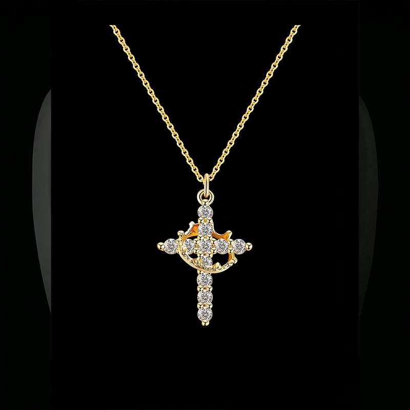 1 Piece Silvery Jesus Theme Pendant
