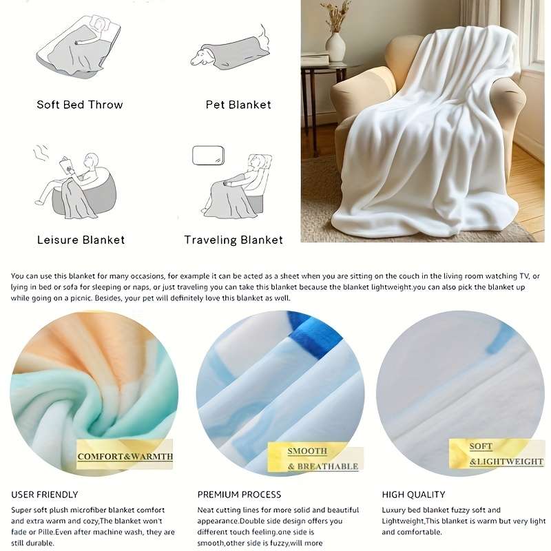 1ps Blanket Size 130X150Cm