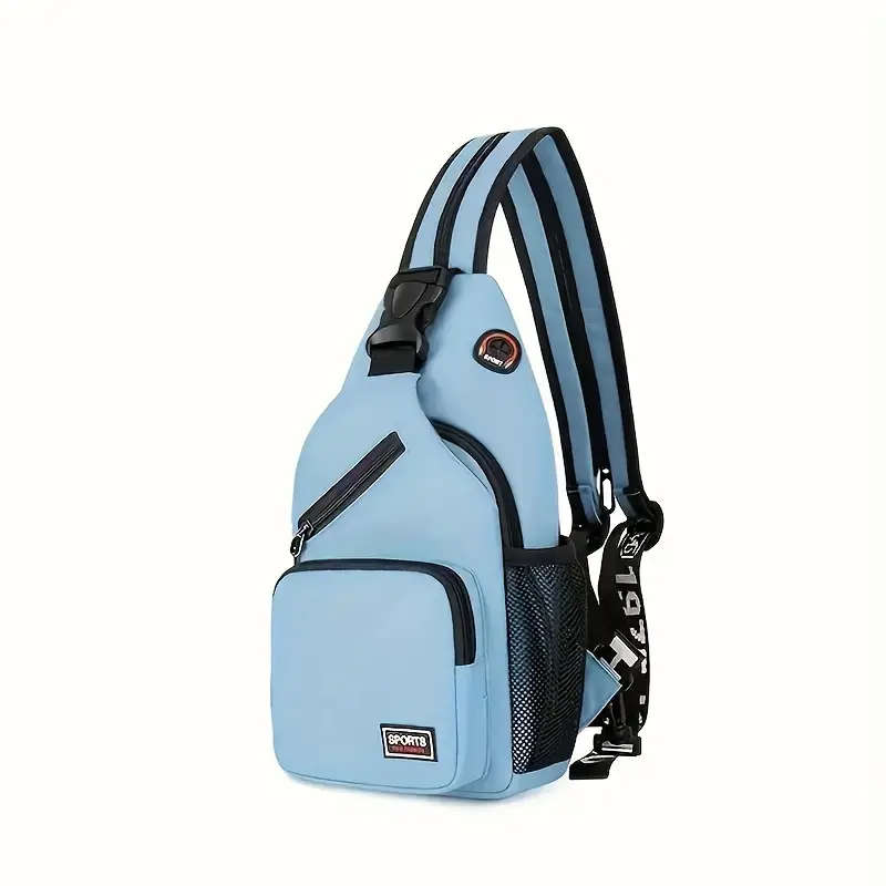 Women's Fashion Sling Backpack Multi-Pocket Nylon Crossbody Bag