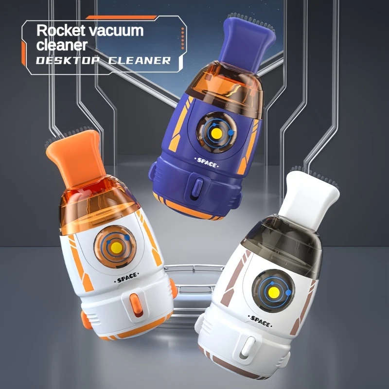 1Pc Desktop Vacuum Cleaner Easy To Clean Color Sent Randomly