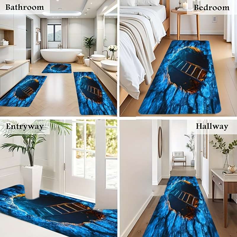1Pc 50x80cm Floor Mat