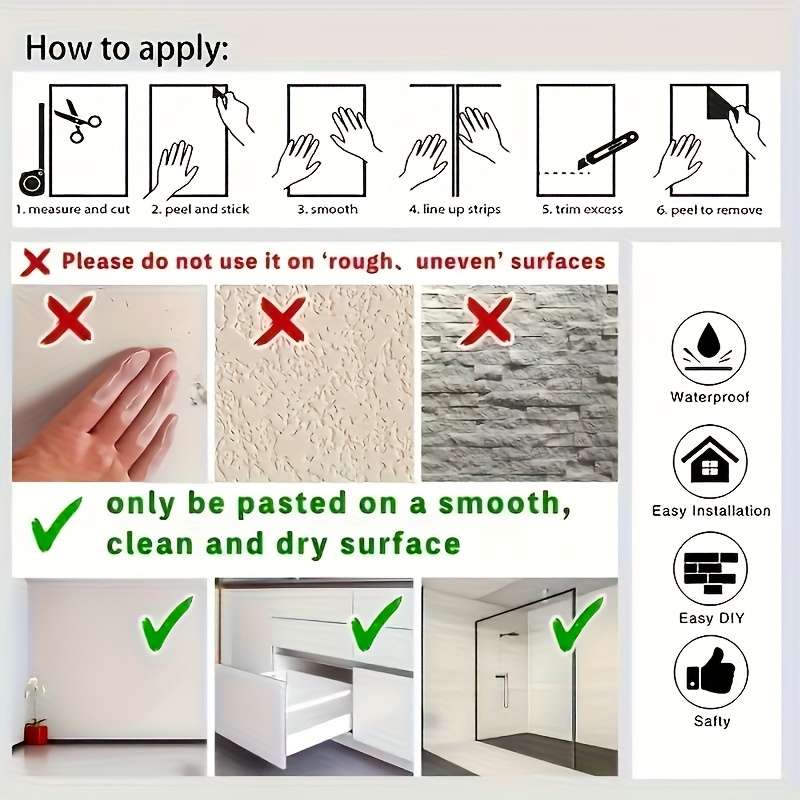 1PC Wall Stickers3.0Meterx40.01cm