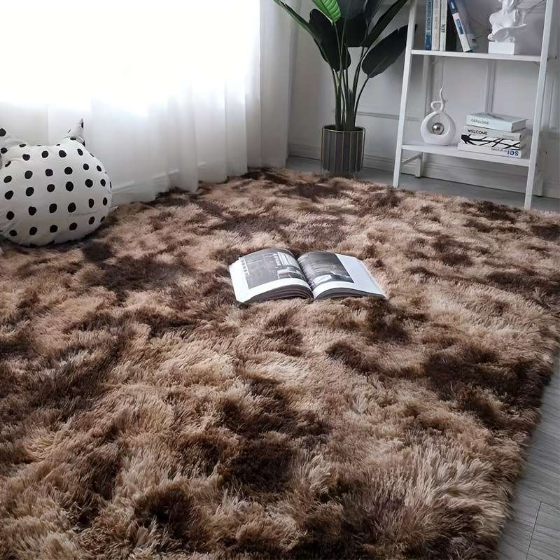 1Pc Tie Dye Brown 100x140cm Floor Mat