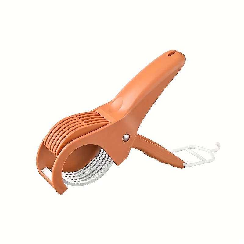 1pc Manual Handheld Vegetable Slicer with Stainless Steel Blades Multifunctional Fruit Vegg