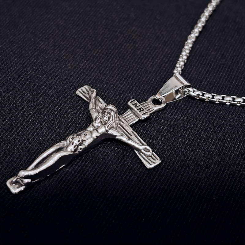 1 Piece Antique Golden Jesus Theme Pendant