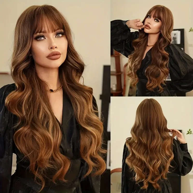 Natural Look 16" Elegant Wavy Bob Wig