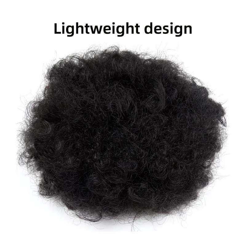 1Pc Black 10.16cm Fashion Design Wig