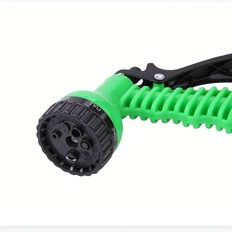 2Pcs Green Garden Hose Nozzle Adjustable Water Pressure