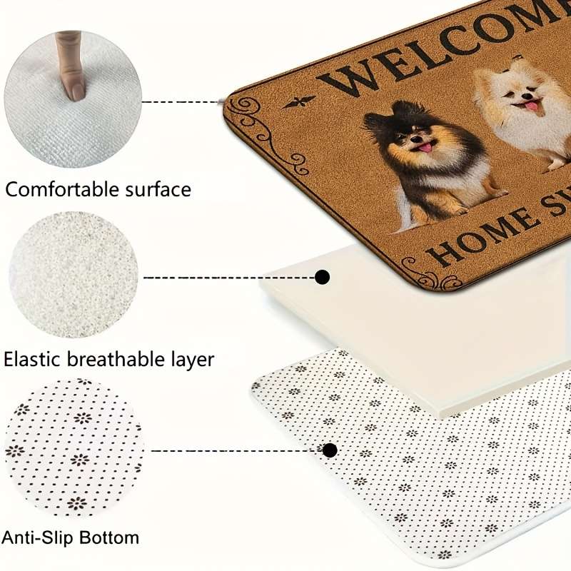 1Pc 15.76x23.63inch 40.01x60.01cm Floor Mat