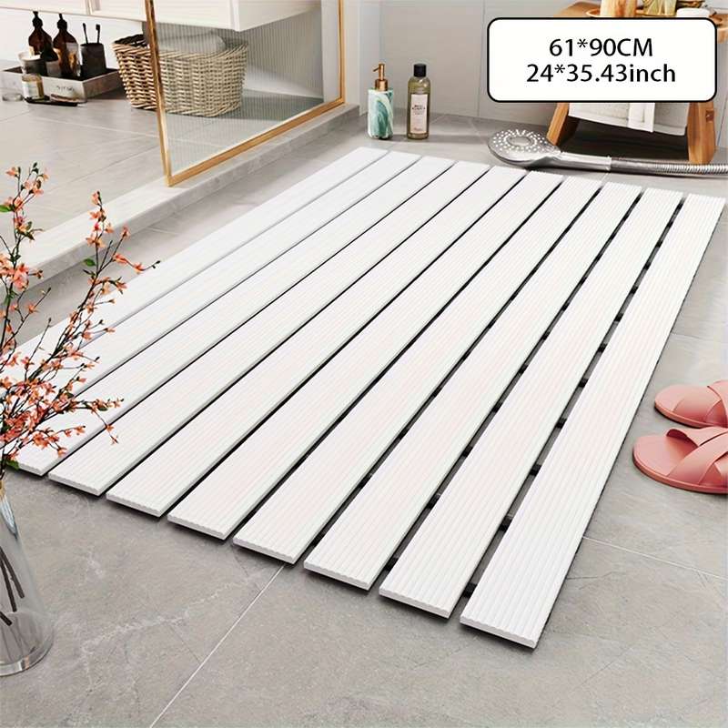 1Pc Brownness 24.01x24.01inch 61x61cm Floor Mat