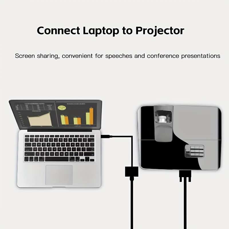 1pc 4K Ultra HD DP to HDTV Adapter Converter USB Type-A to HDTV Cable ABS Material No Batter