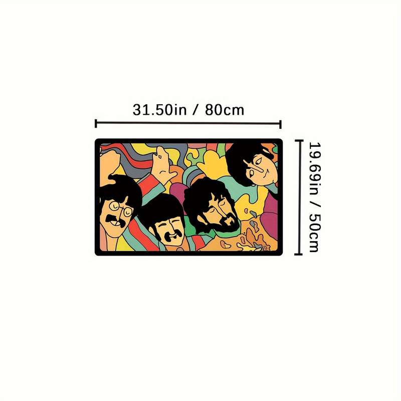 1Pc 19.69x31.50inch 50x80cm Floor Mat