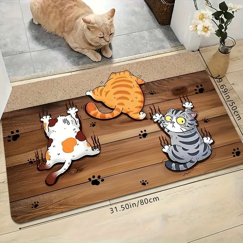 1Pc 40cmx60cm 15.75x23.62inch Floor Mat