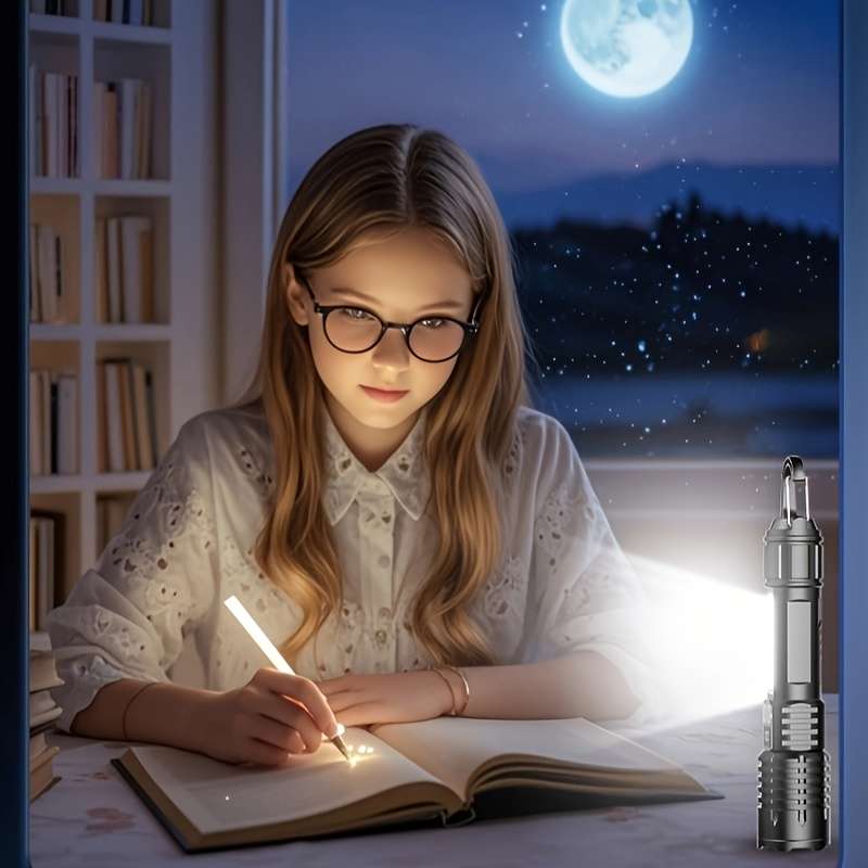 1PC Flashlight With Hook Flashlight
