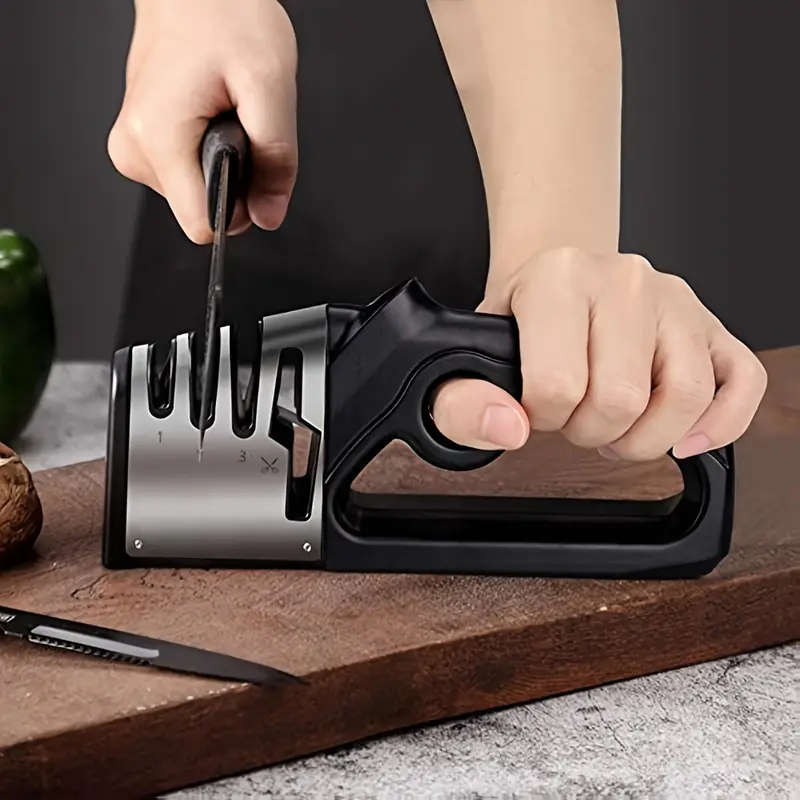 4 In 1 Manual Knife Sharpener