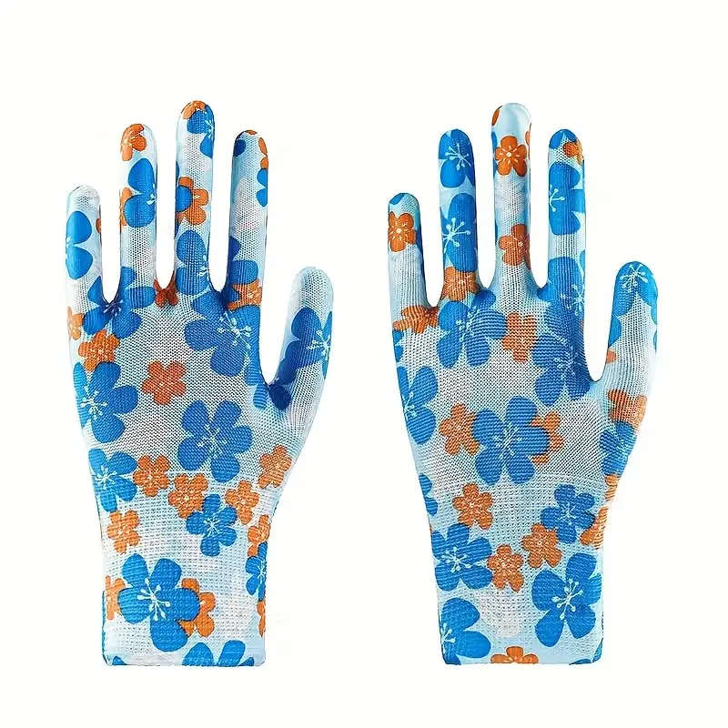 6pcs Nylon Garden Gloves