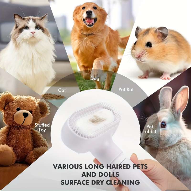 1pc White Pet Comb