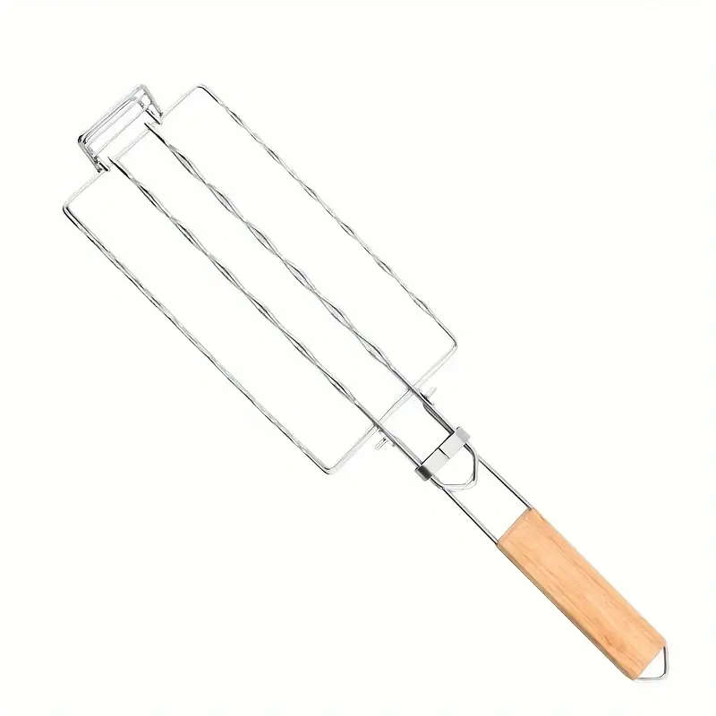 1pc Grilling Basket - Sausage Grill Net BBQ Tools - The Perfect Barbecue Accessory