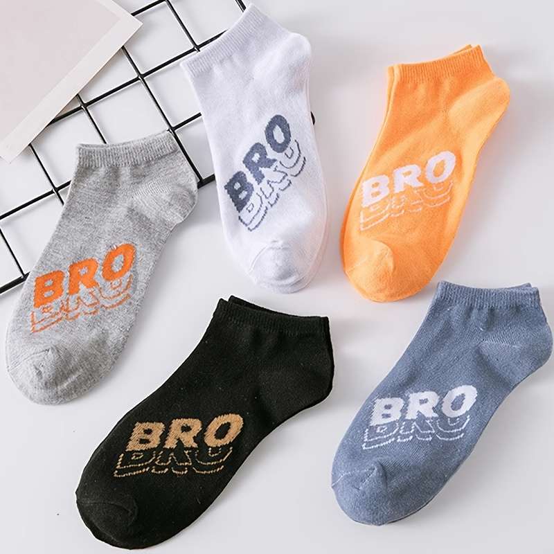 5 Pairs Of Random Colors One Size High Elastic Socks