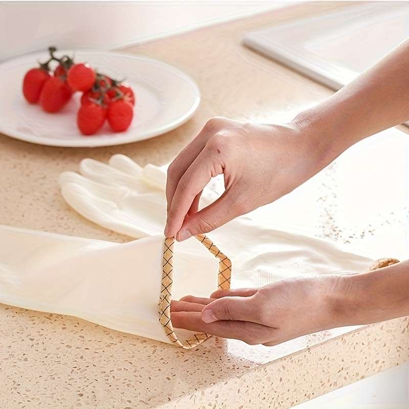 3 Pairs Size L Household Cleaning Gloves