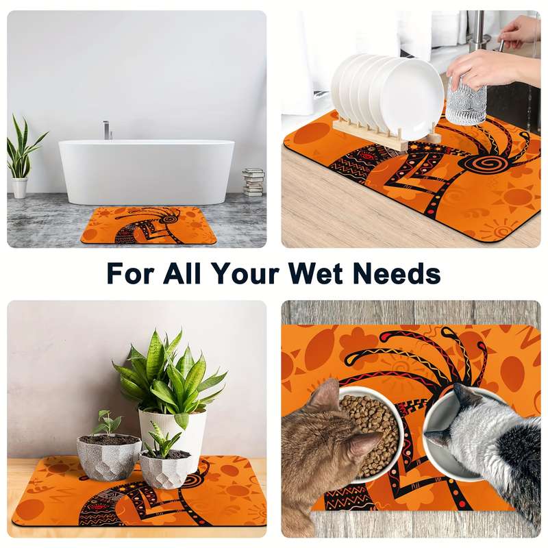 1Pc 40x60cm 15.72x23.62inch Floor Mat