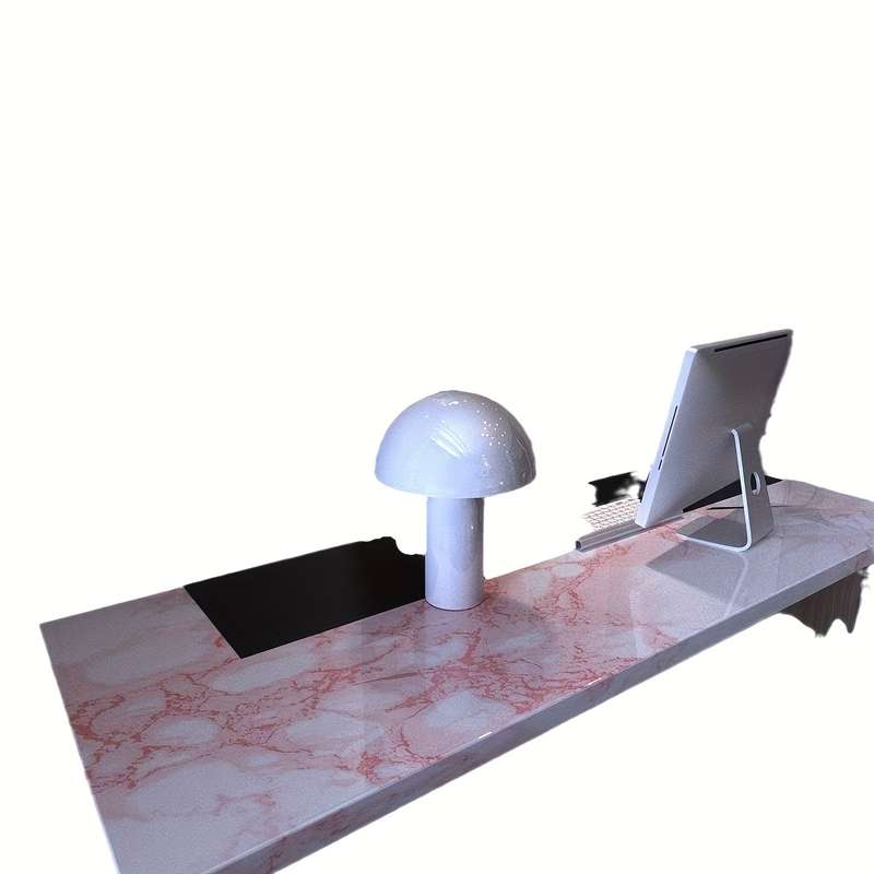 1PC Wall StickersPink Marble Pattern45x153cm