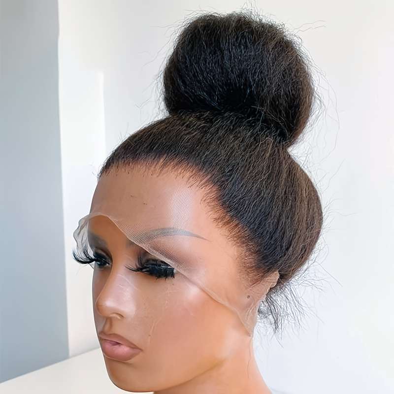 1Pc Black 76.2cm Fashion Design Wig