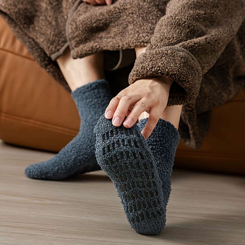 5 Pairs Mixed Color One Size High Elastic Socks