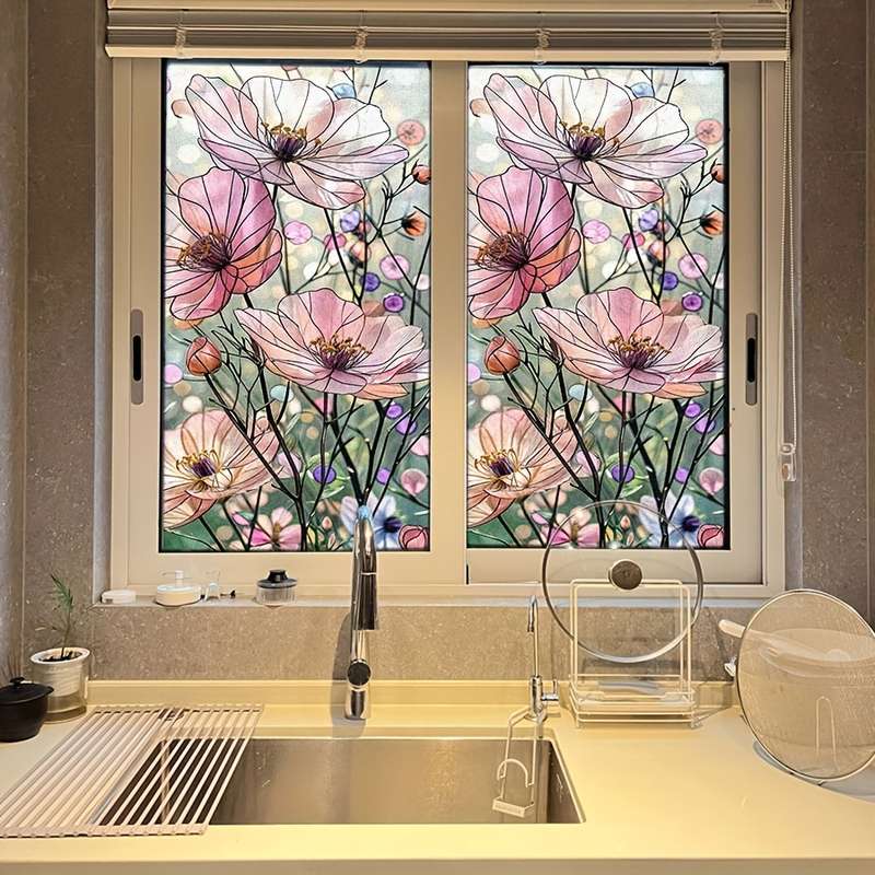 1pc Colorful Door Window Sticker