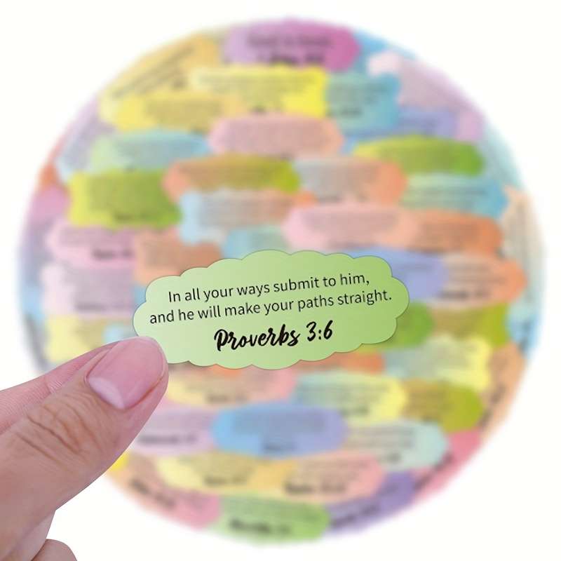 120pcs Jesus Christian Themed Stickers