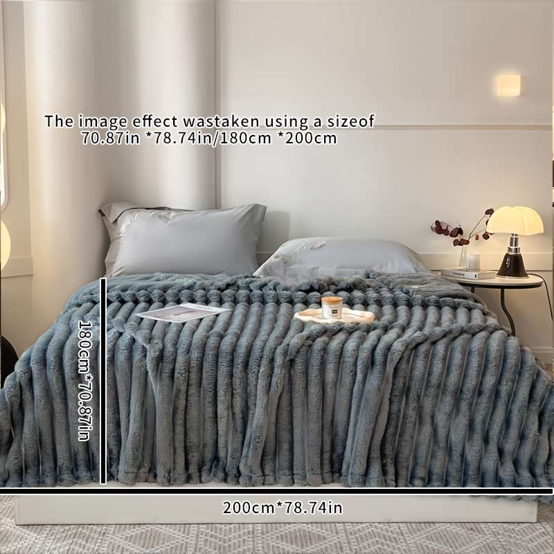 1ps Blanket Color Warm Apricot size 150.01x200.0cm